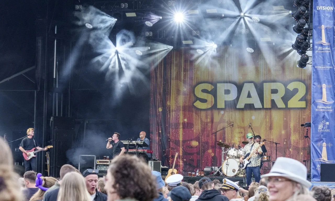 Spar2 spiller foran publikum